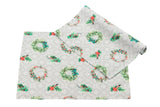 SET 2 MANTELES IND. ANTIMANCHAS NAVIDAD 50x35 CM