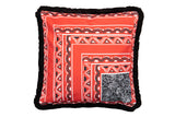 Klassische klassische Geometrie -Samt 45x13x45 cm
