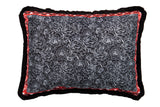 Klassische klassische Geometrie -Samt 60x13x45 cm