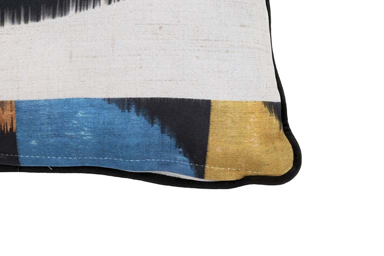 Geometrisches Cojin -Samt 45x13x30 cm