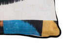 Geometrisches Cojin -Samt 45x13x30 cm
