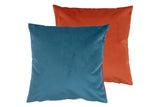 Coussin orange bleu 45x13x45 cm