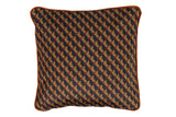 Coussin en velours doré 45x13x45 cm