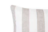 Algodão Cushion loro Stripes 45x13x45 cm