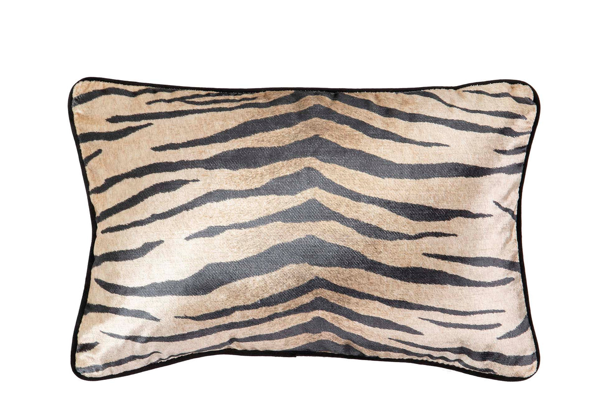 COJIN VELVET TIGRE 45x13x30 CM