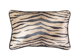 Kissen Samt Tigre 45x13x30 cm