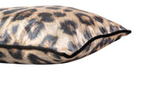 COJIN VEVLET LEOPARDO 45x13x30 CM