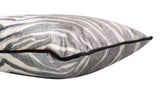 Coussin velours tigre 45x13x30 cm