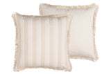 Cojin -Streifen mit Fransen 45x13x45 cm
