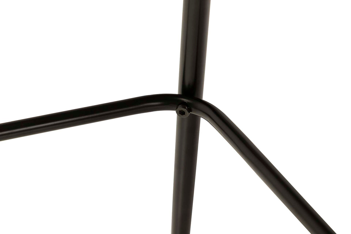 TABURETE BAR VELVET VERDE MARRON 43x53x108 CM