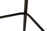 TABURETE BAR VELVET VERDE MARRON 43x53x108 CM