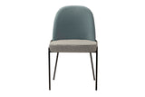 Chaise de polyester vert 50x58x83 cm