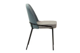 Chaise de polyester vert 50x58x83 cm