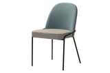 Chaise de polyester vert 50x58x83 cm