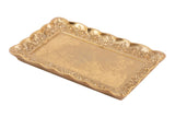 25x14,5x2,5 cm Gold Tablett