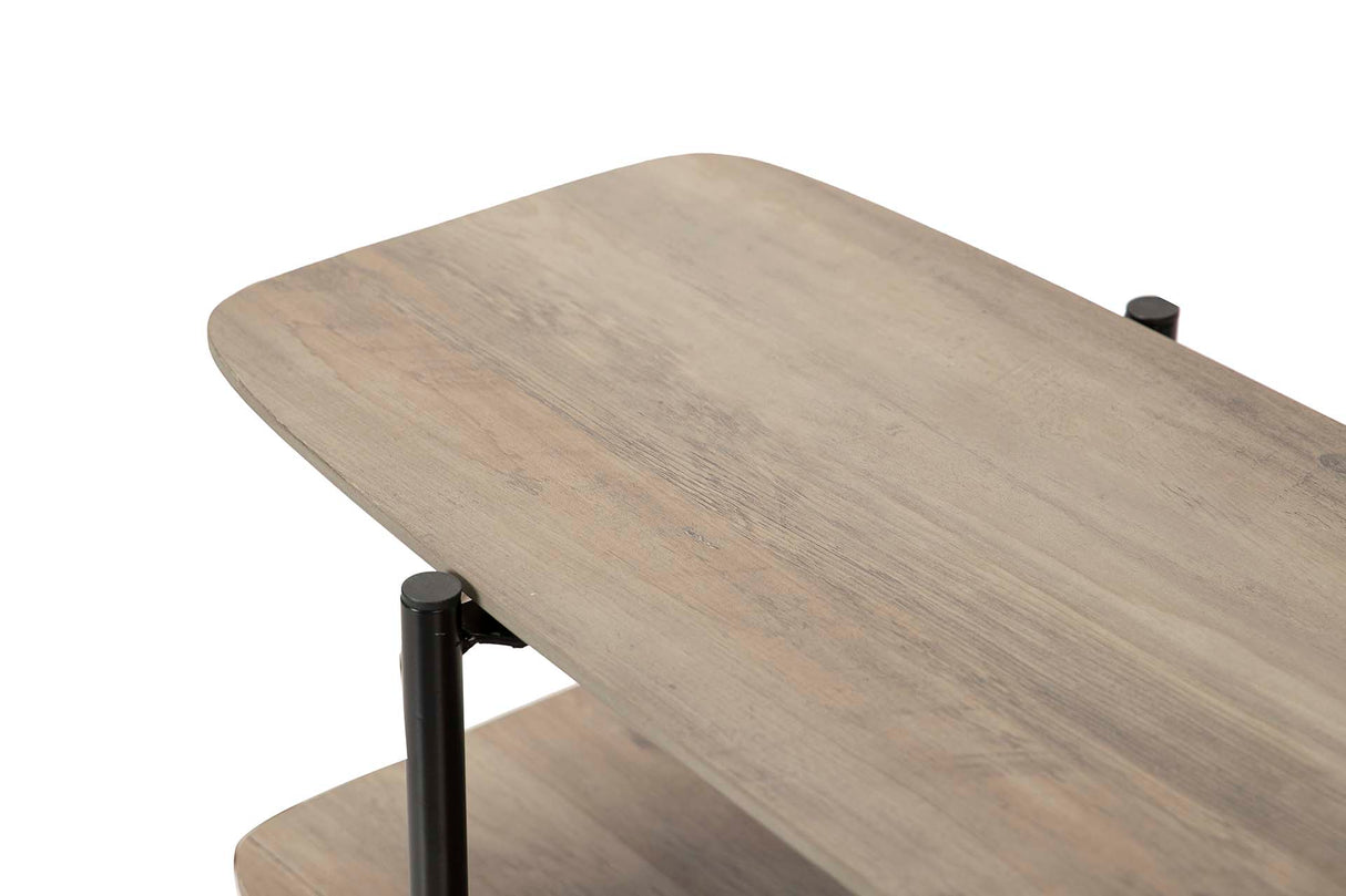 Vinile in metallo MDF K/D 120x33x75 CM Console