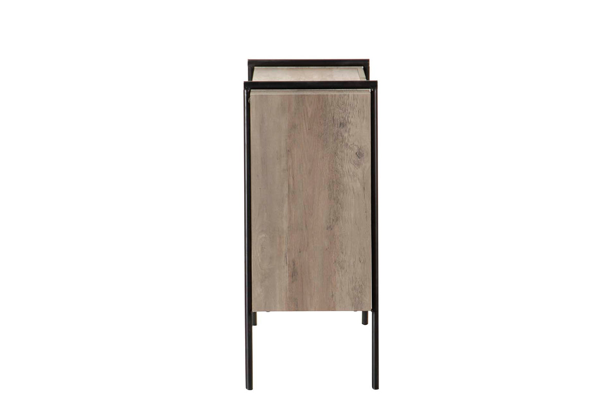 MDF Metal Vinilo K/D 90x34x78 cm