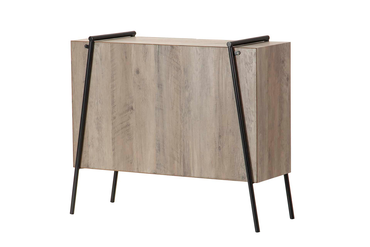 MDF Metal Vinilo K/D 90x34x78 cm