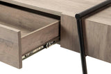 Console metallica MDF VILINO K/D 120X34X77 CM