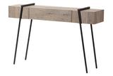 Console de metal mdf vilino k/d 120x34x77 cm