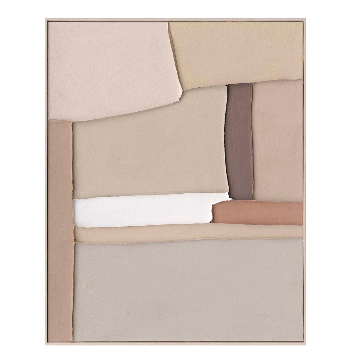 Boîte abstraite à 100% à main 80x5x100 cm