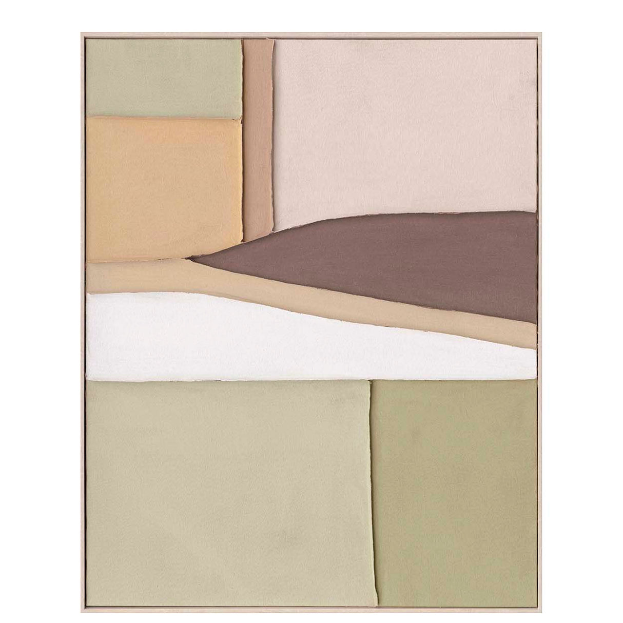 Boîte abstraite à 100% à main 80x5x100 cm