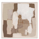 100% handgepackte Abstract Box 120x5x120 cm