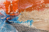 CUADRO ABSTRACTO 100% PINTADO A MANO 120x6x170 CM