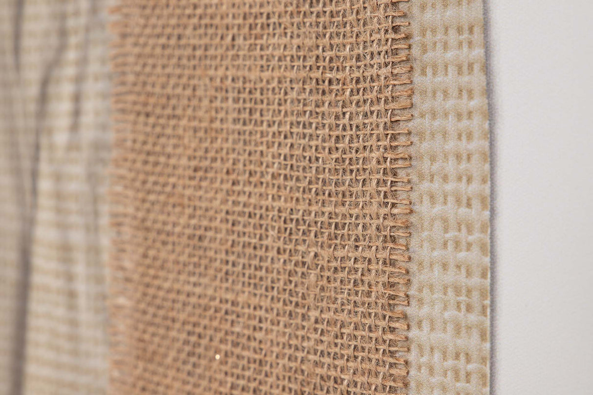 SET 2 CUADROS 50% PINTADO MANO 63x4x83 CM