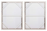 SET 2 CUADROS 50% PINTADO A MANO 63x4x83 CM