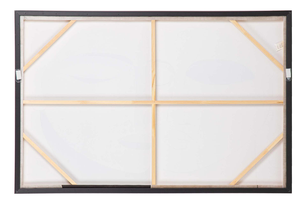 50% handgemalte Abstract Box 123x4x83 cm