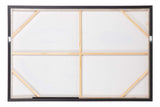 50% handgemalte Abstract Box 123x4x83 cm