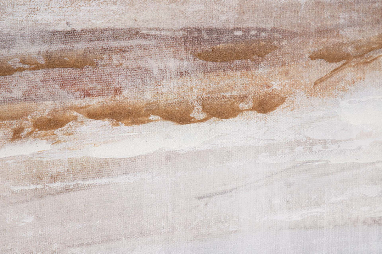 50% handgemalte Abstract Box 123x4x83 cm