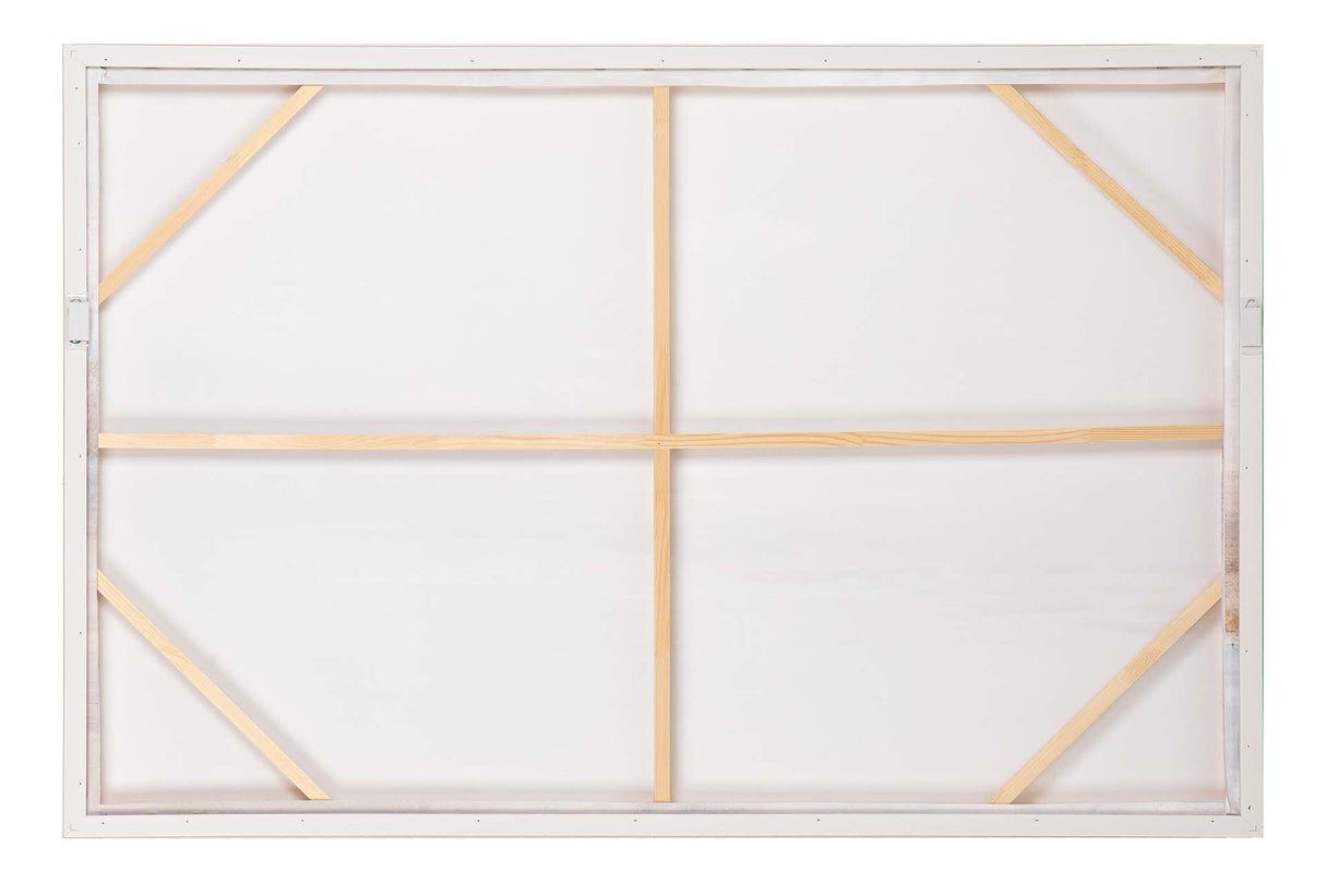 50% handgemalte Abstract Box 123x4x83 cm