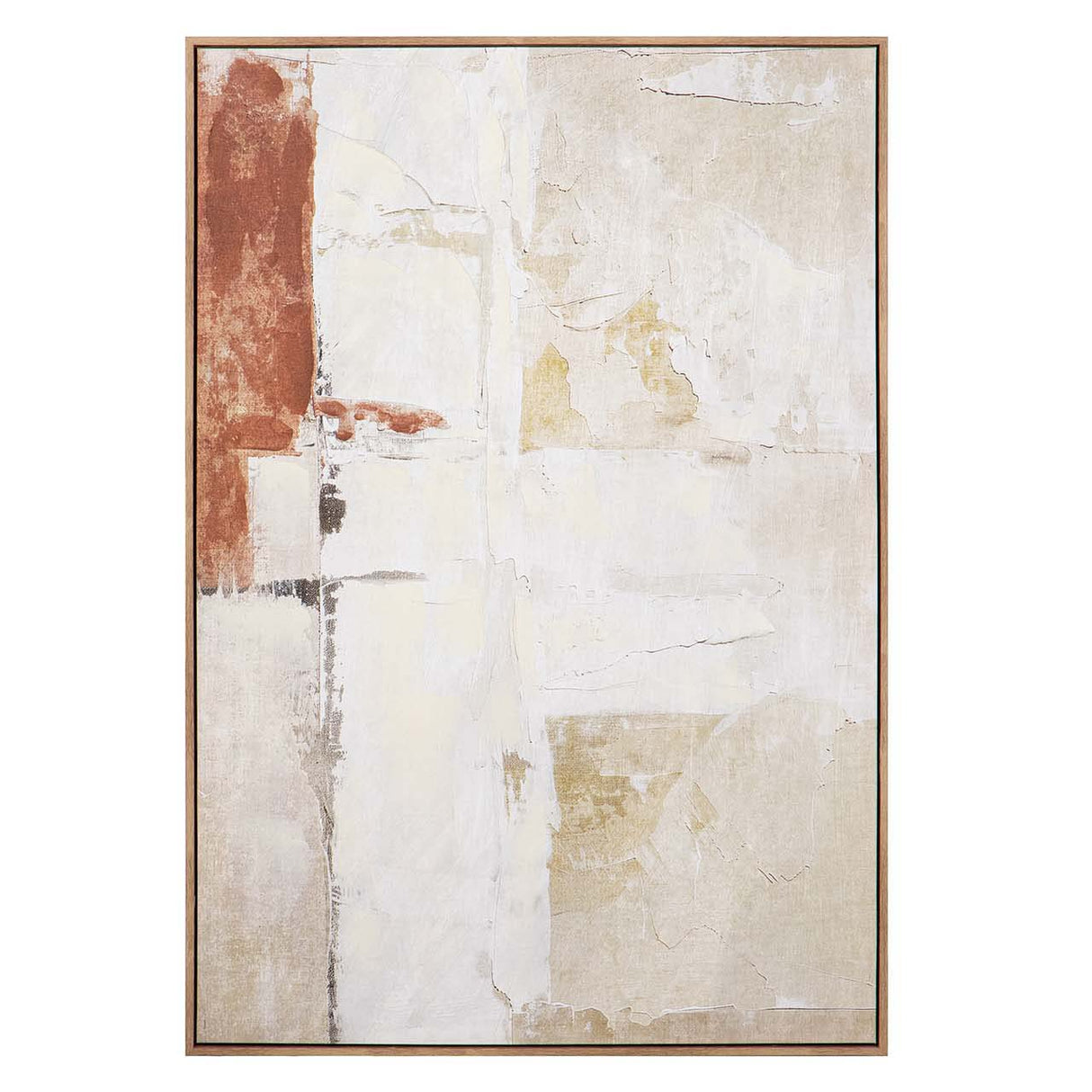 Boîte abstraite à 50% à main 83x4x123 cm