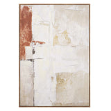 Boîte abstraite à 50% à main 83x4x123 cm