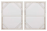 SET 2 CUADROS 50% PINTADO A MANO 63x4x83 CM