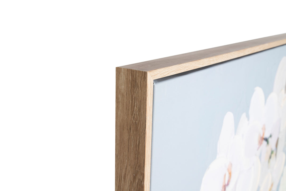 CUADRO FLOREROS 50% PINTADO A MANO 103x4x103 CM