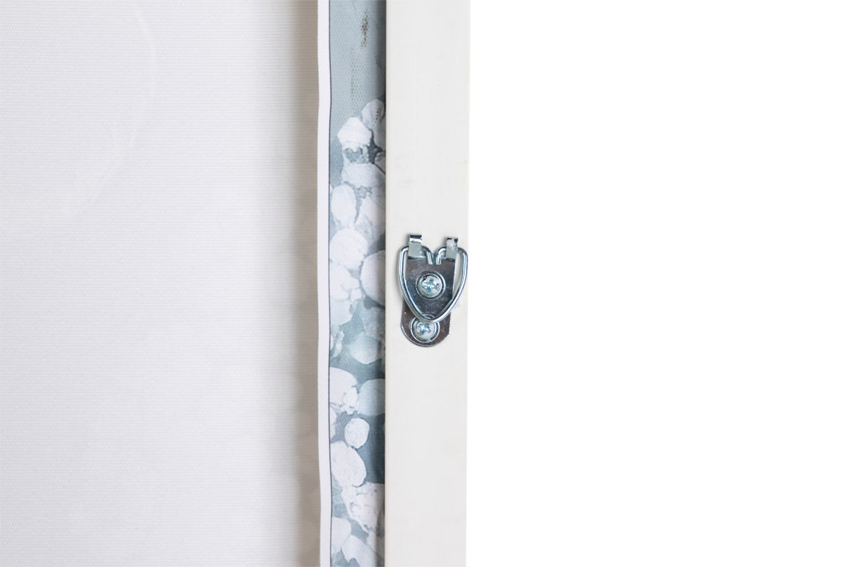 CUADRO FLOREROS 50% PINTADO A MANO 103x4x103 CM