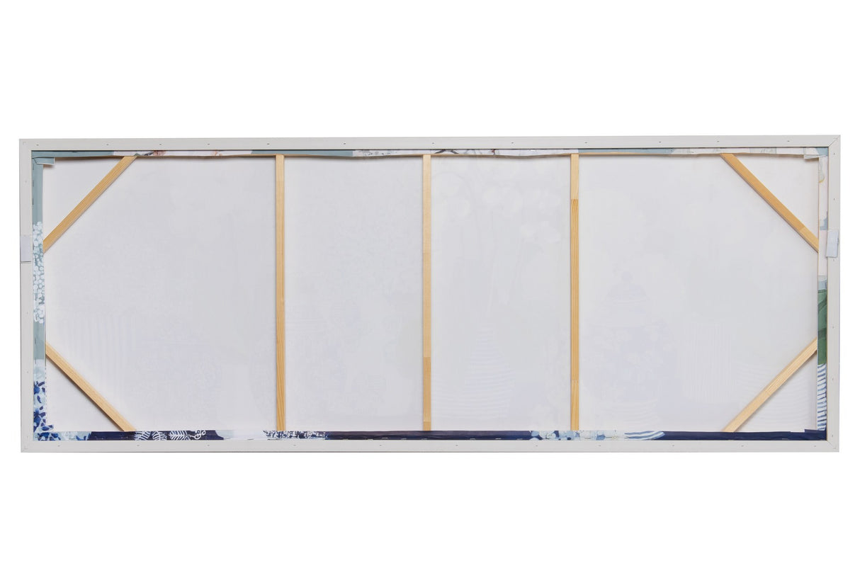 CUADRO FLOREROS 80% PINTADO A MANO 163x4x63 CM