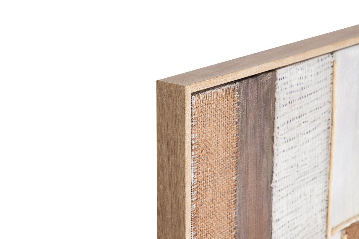 SET 2 CUADROS 80% PINTADO A MANO 63x4x83 CM