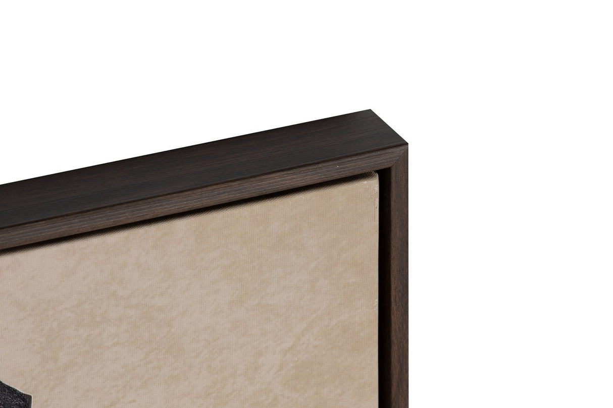 CUADRO PERSONAS 80% PINTADO A MANO 83x4x123 CM