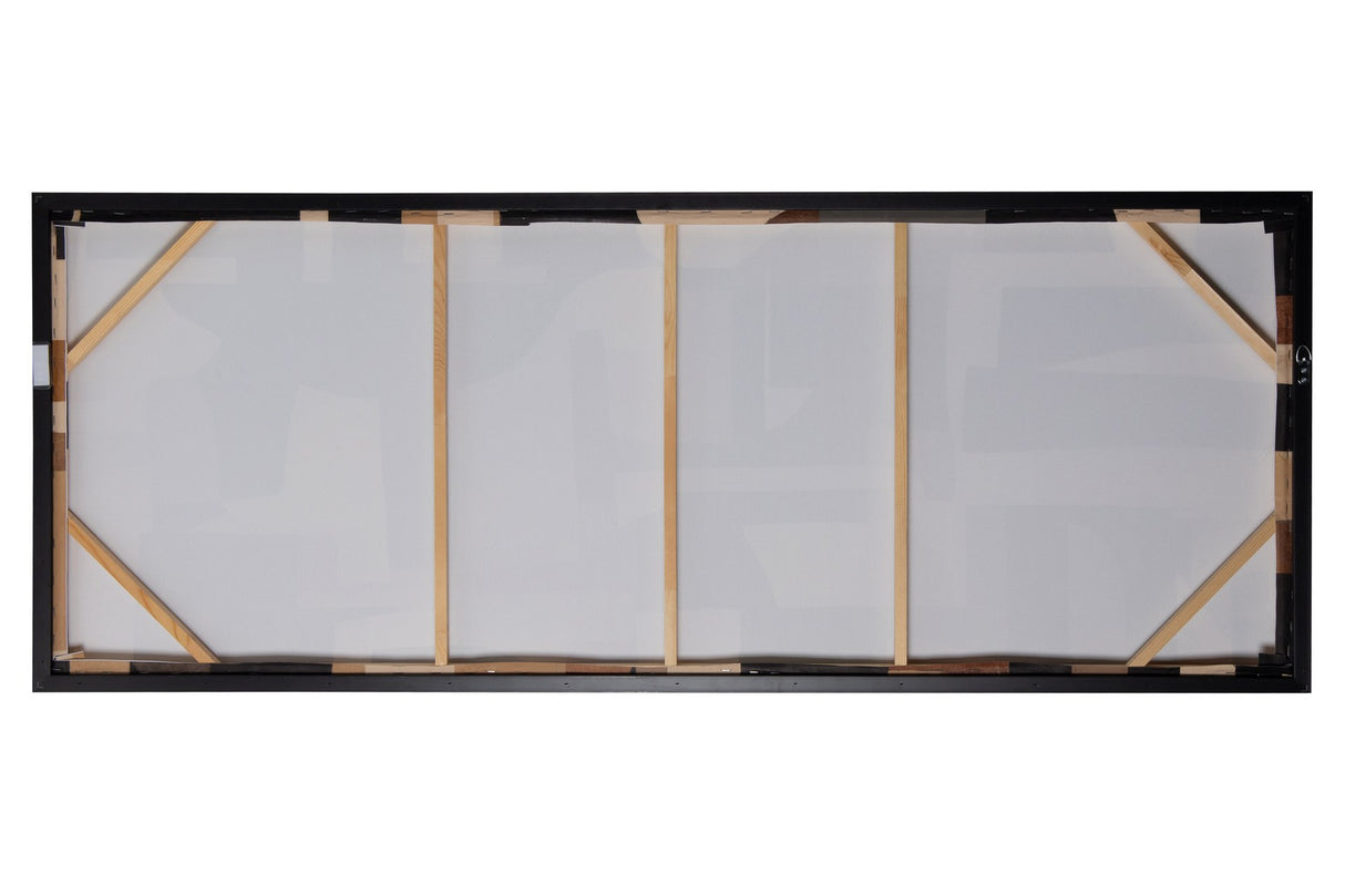 CUADRO ABSTRACTO 80% PINTADO A MANO 163x4x63 CM