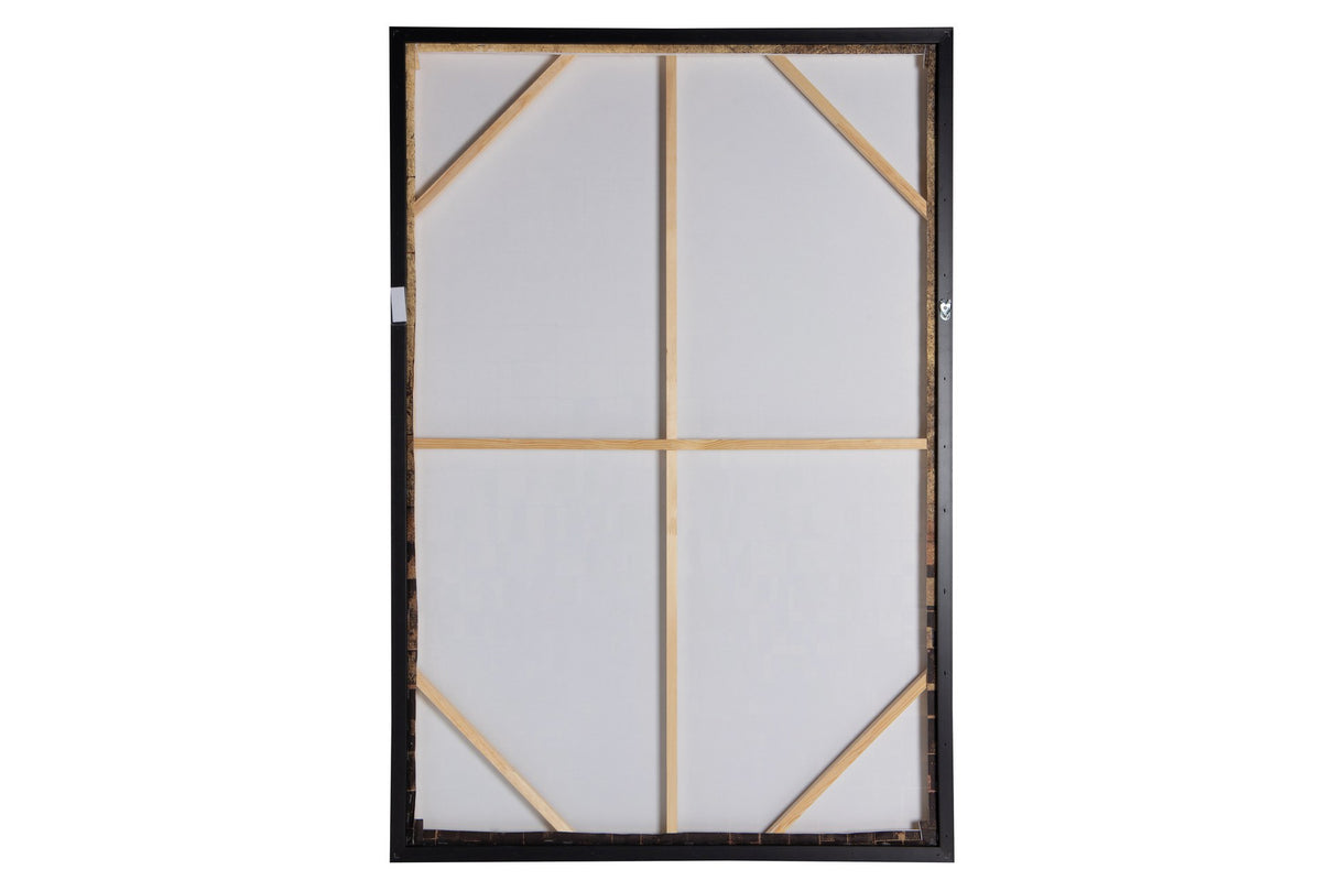 CUADRO ABSTACTO 80% PINTADO A MANO 83x4x123 CM