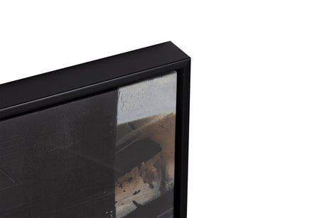 CUADRO ABSTACTO 80% PINTADO A MANO 83x4x123 CM