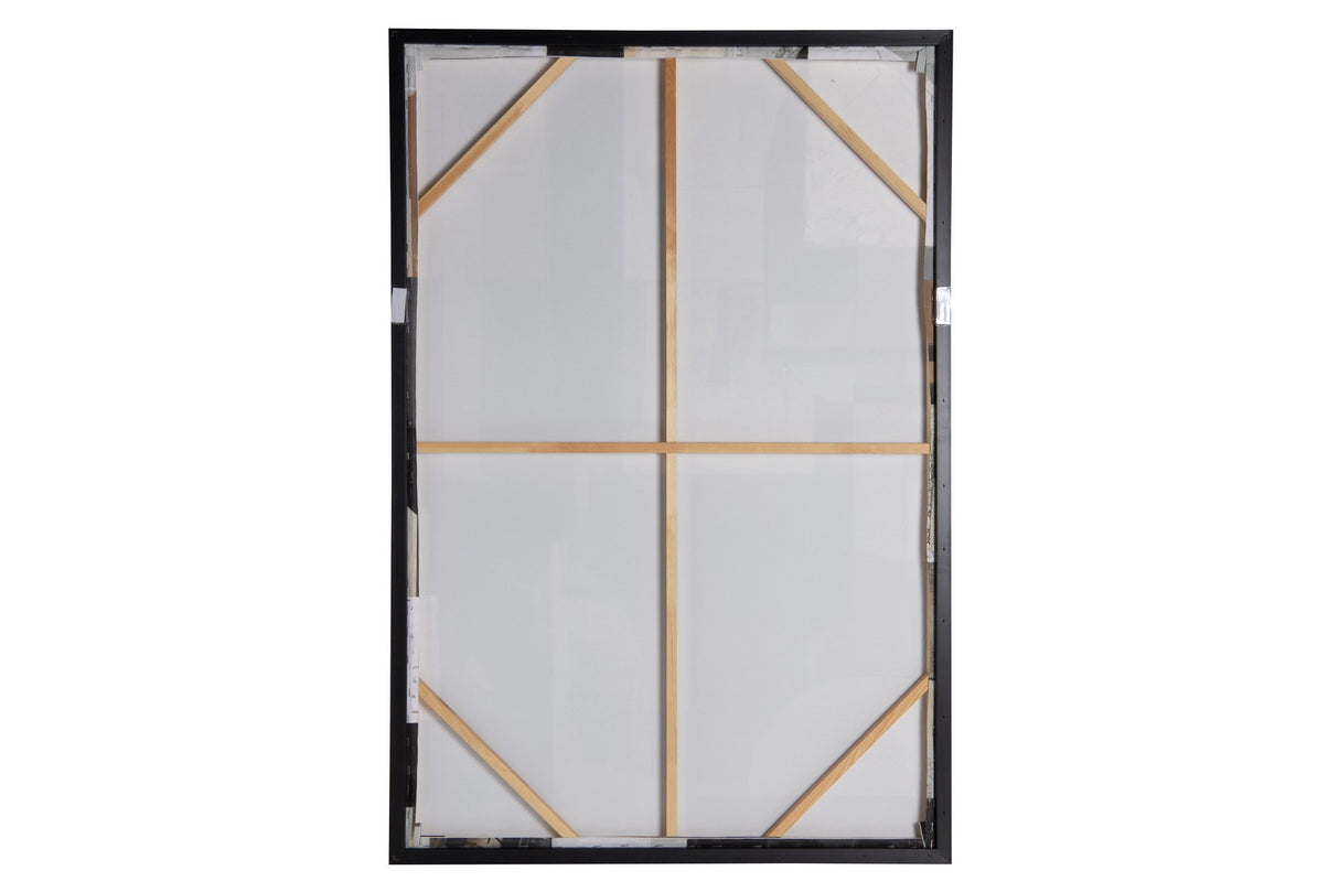 CUADRO ABSTACTO 80% PINTADO A MANO 83x4x123 CM