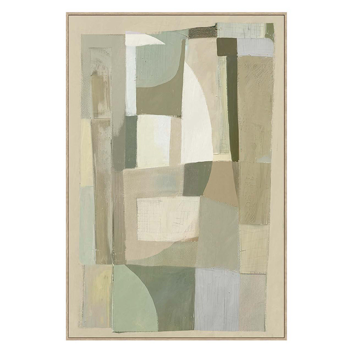 CUADRO ABSTRACTO 80% PINTADO A MANO 83x4x123 CM