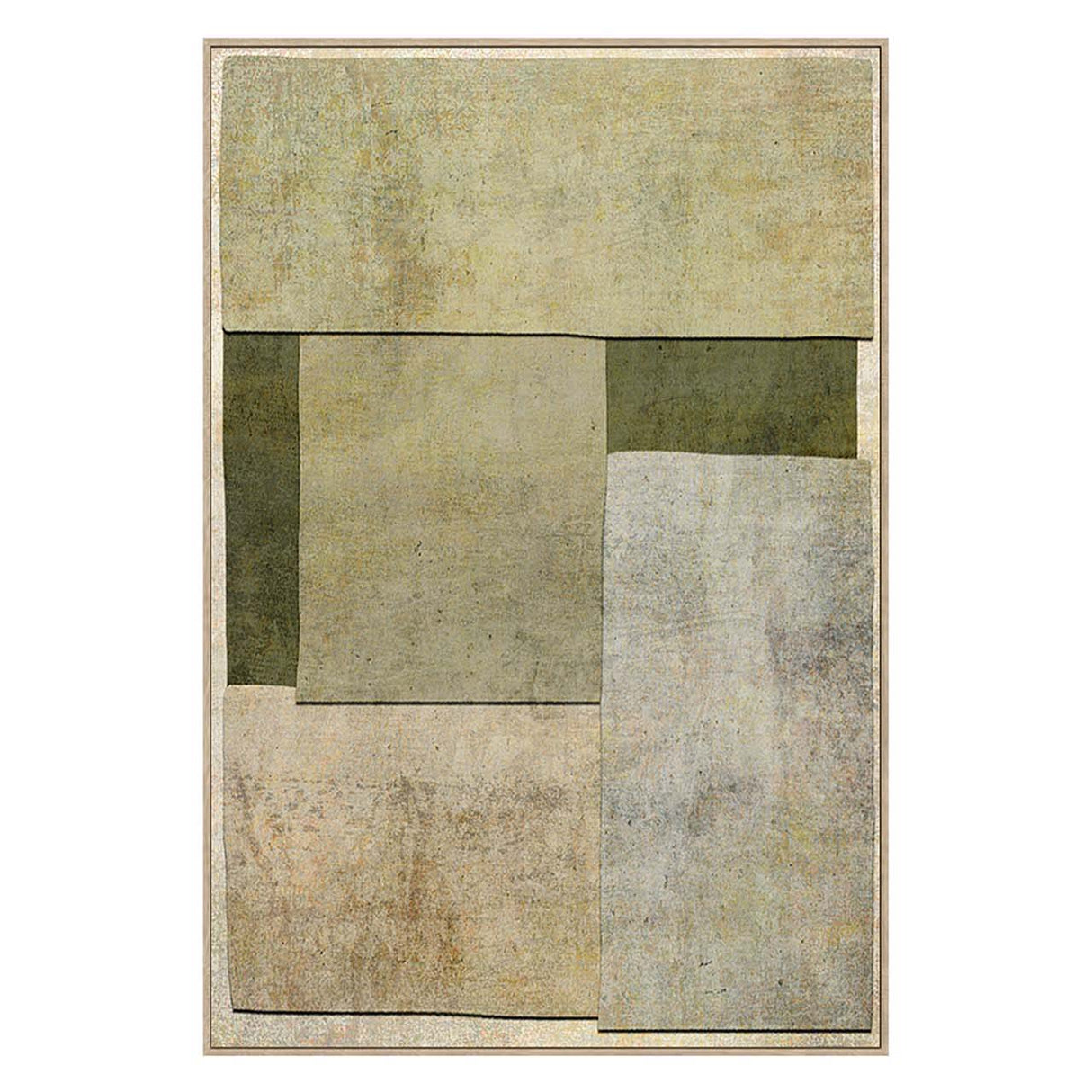 CUADRO ABSTRACTO 80% PINTADO A MANO 83x4x123 CM