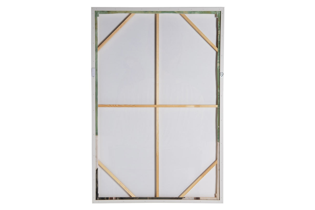 CUADRO MUJER 50% PINTADO A MANO 83x4x123 CM