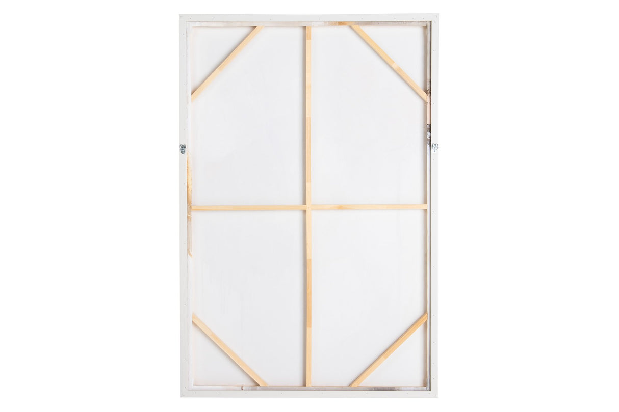 CUADRO ABSTRACTO 80% PINTADO A MANO 83x4x123 CM